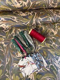 Image 1 of Twilight Swirl Gift Wrapping Bundle with tags and ribbon // 2 sets available 