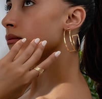 Image 1 of Square Hoops