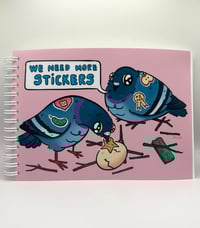 Image 1 of Stickerbook Gołębie