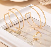 Image 4 of Square Hoops