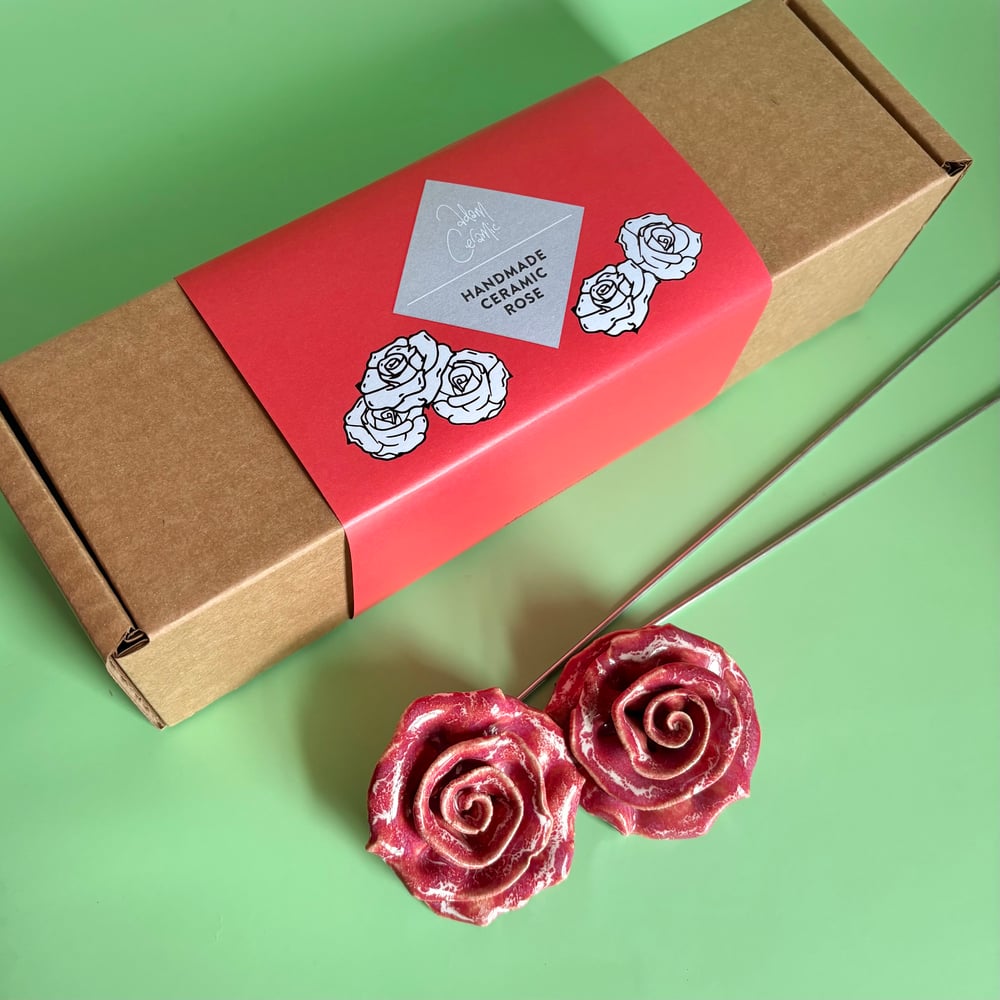 Image of Red Giftboxed Rose 