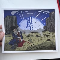 Image 2 of Nowherelad Print and Stickers Bundle - Large 