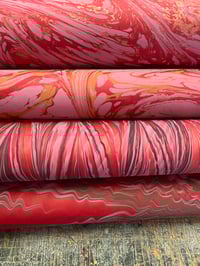 Image 1 of Marbled Paper Assorted Listing -  Sheets 37-40 (to purchase individually / thinner sheets)