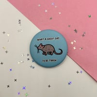 Trash rat pin 