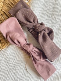 Image 1 of Bandeau Léontine -  Rose antique