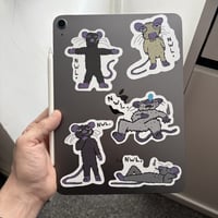 Image 2 of Jake's Smoke Break - Digital Print [W/ Sticker Bundle]
