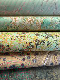 Image 1 of Marbled Paper Assorted Listing - Sheets 41-44 (to purchase individually)