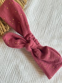 Image 3 of Bandeau Léontine - Rose / Rose vif 