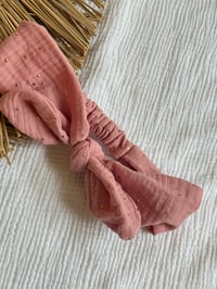 Image 2 of Bandeau Léontine - Rose / Rose vif 