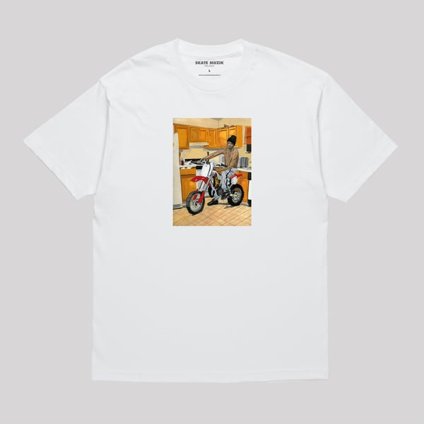 Image of Skate Muzik - F.Y.L. tee (White)