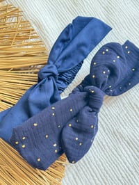 Image 1 of Bandeau Léontine - Marine