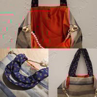 Image 1 of The Hilary - Upcycled Nautical Tote