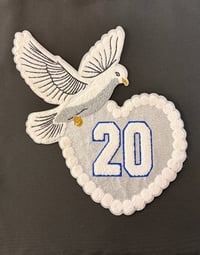 Pearl Heart 20 chenille 