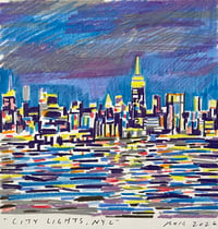 City Lights / Drawing A Day 3.16.26