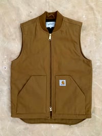 Image 1 of CARHARTT CLASSIC VEST HAMILTON BROWN RIGID