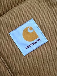 Image 6 of CARHARTT CLASSIC VEST HAMILTON BROWN RIGID