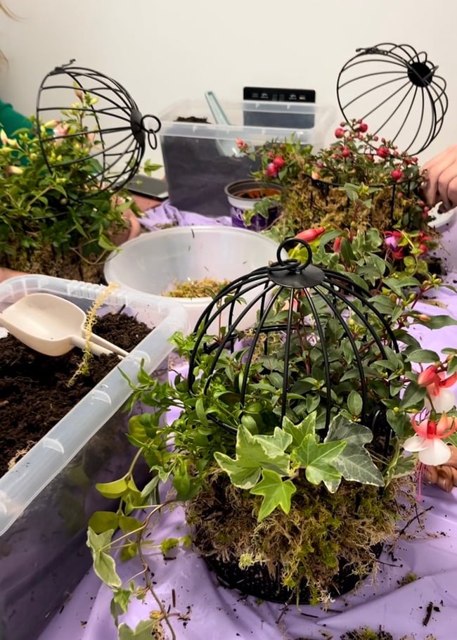 Birdcage Floral Arrangement Workshop