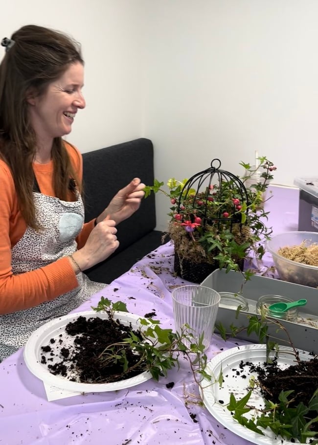 Birdcage Floral Arrangement Workshop