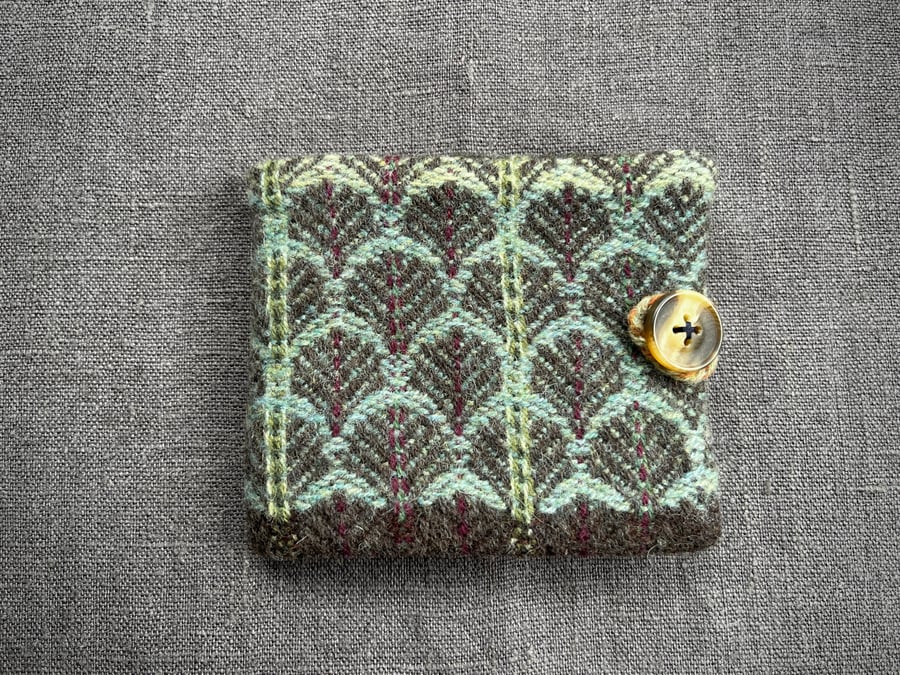 Image of Handwoven Needle/Pin Case No.7