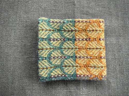 Image of Handwoven Needle/Pin Case No.8