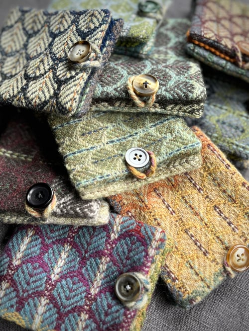 Image of Handwoven Needle/Pin Case No.9