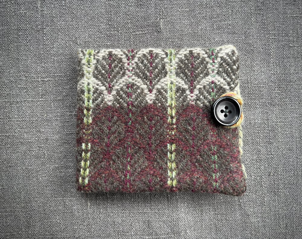 Image of Handwoven Needle/Pin Case No.10