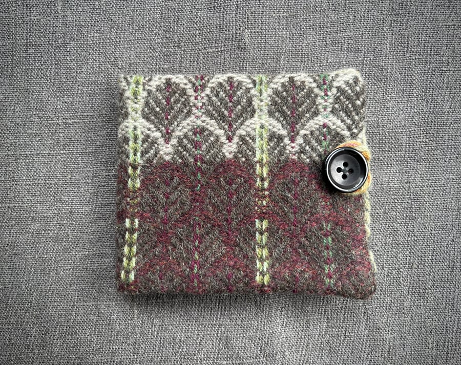 Image of Handwoven Needle/Pin Case No.10