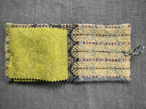 Image of Handwoven Needle/Pin Case No.12