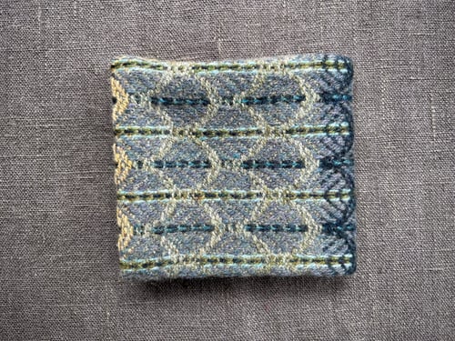 Image of Handwoven Needle/Pin Case No.12