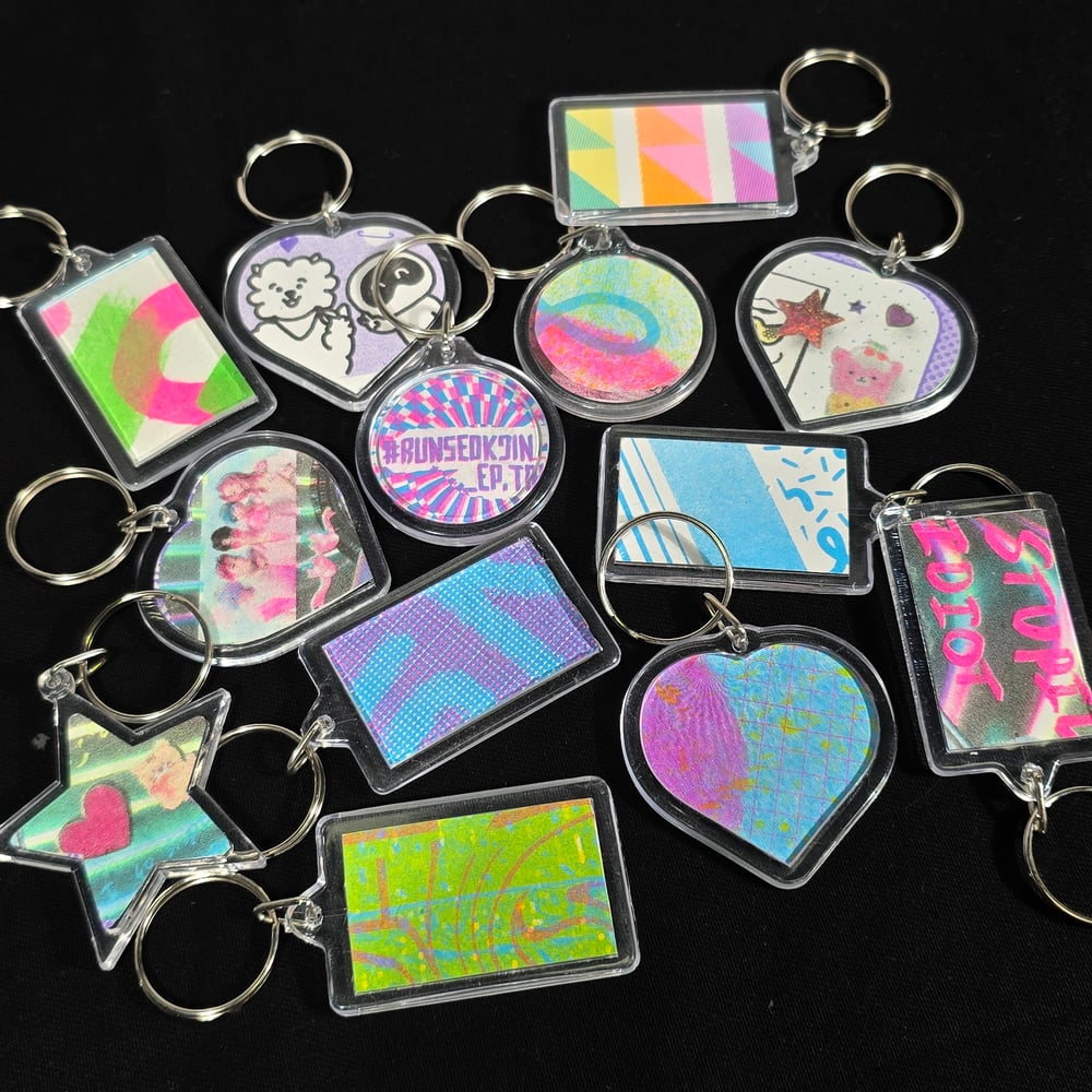 Image of Offprint Keyrings & Badges