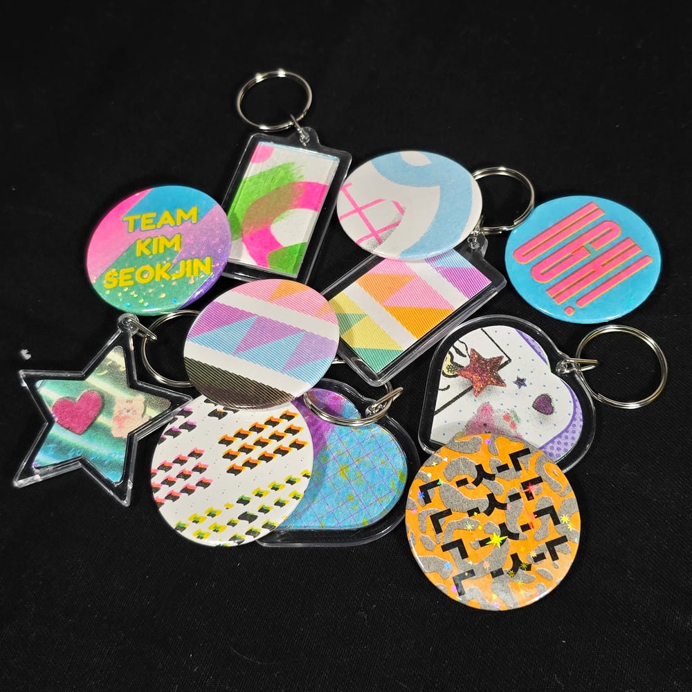 Image of Offprint Keyrings & Badges