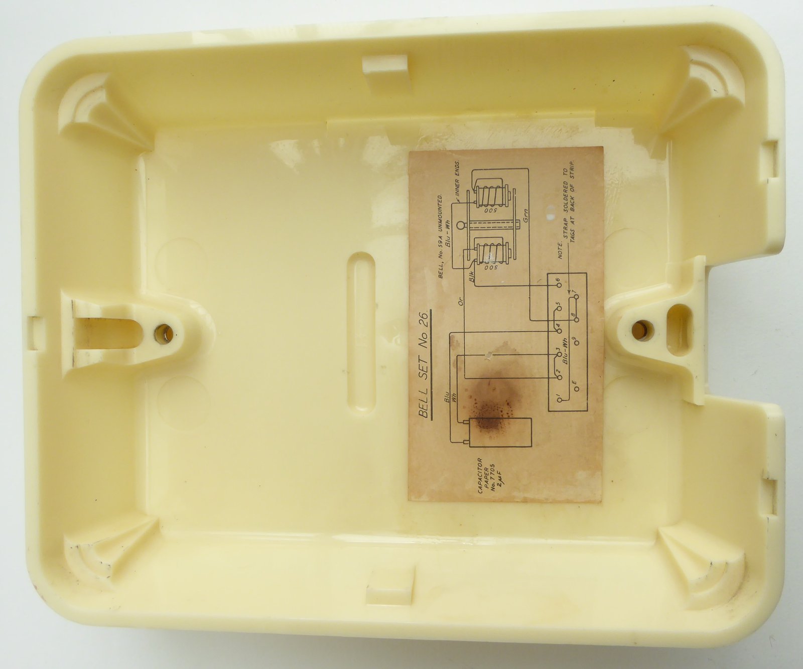 Original Ivory 232 Combined Set (original bellset) | Vintage Telephony