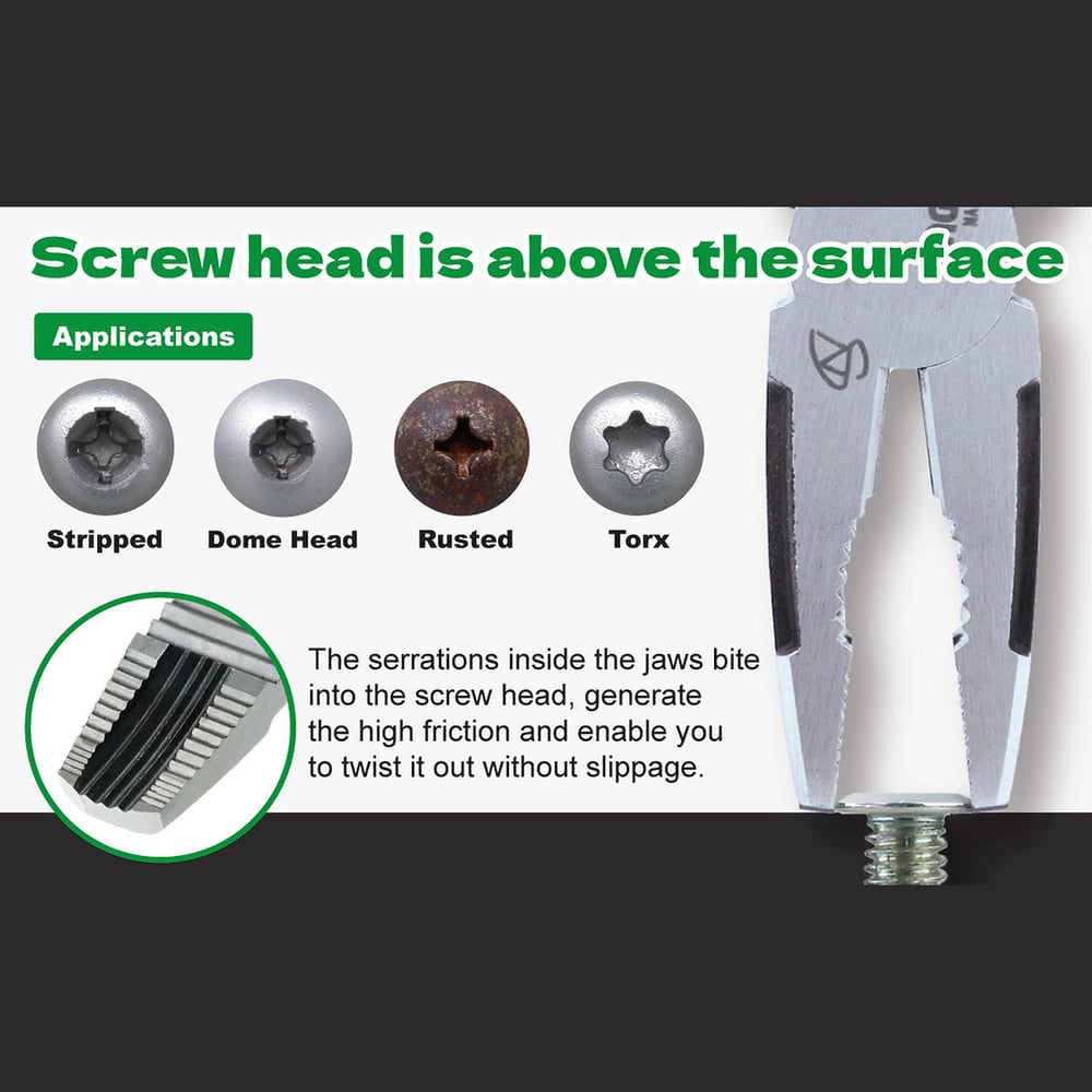 Image of Engineer PZ-58 Screw Removal Pliers (Neji-saurus)