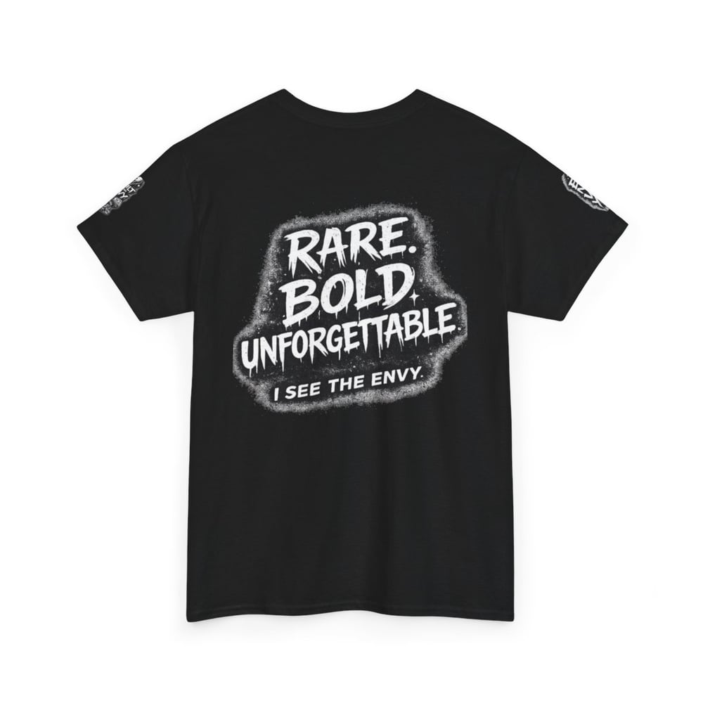 Image of Envious Stylez Boutique Tee — 'Rare. Bold. Unforgettable.' Graphic T-Shirt