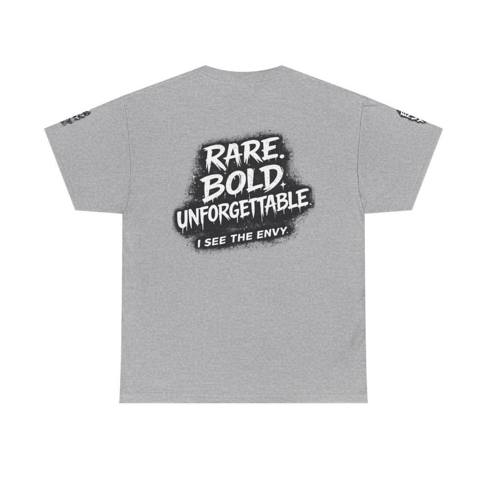 Image of Envious Stylez Boutique Tee — 'Rare. Bold. Unforgettable.' Graphic T-Shirt