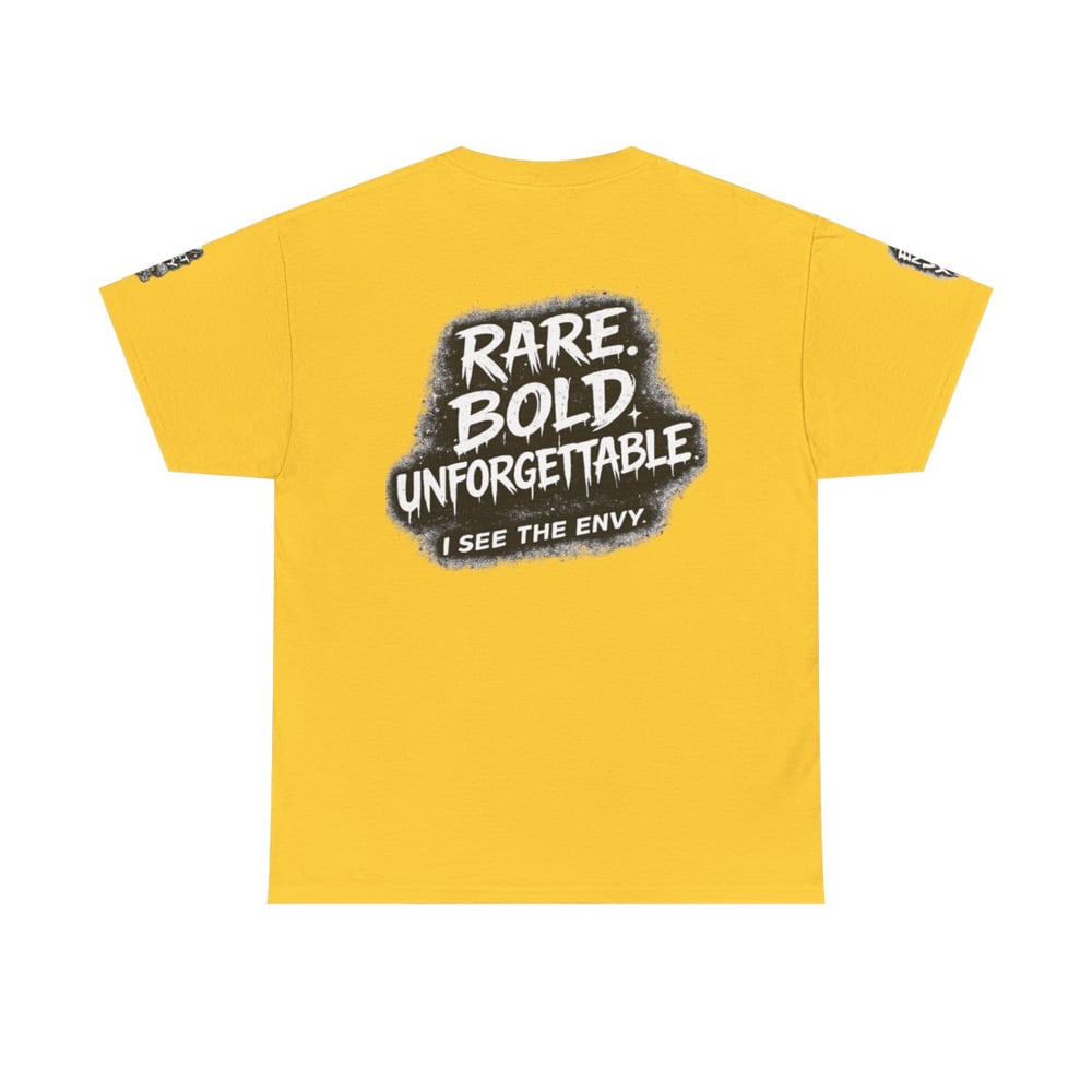 Image of Envious Stylez Boutique Tee — 'Rare. Bold. Unforgettable.' Graphic T-Shirt