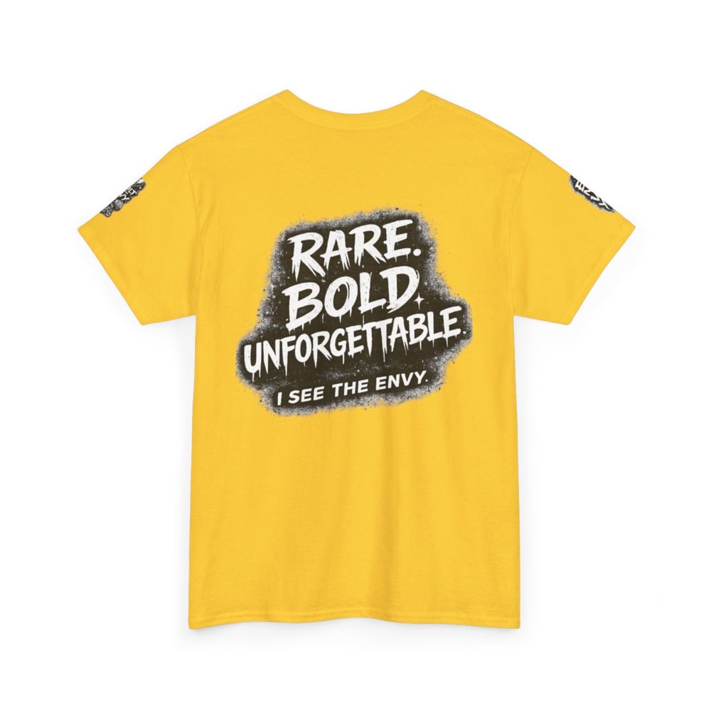 Image of Envious Stylez Boutique Tee — 'Rare. Bold. Unforgettable.' Graphic T-Shirt
