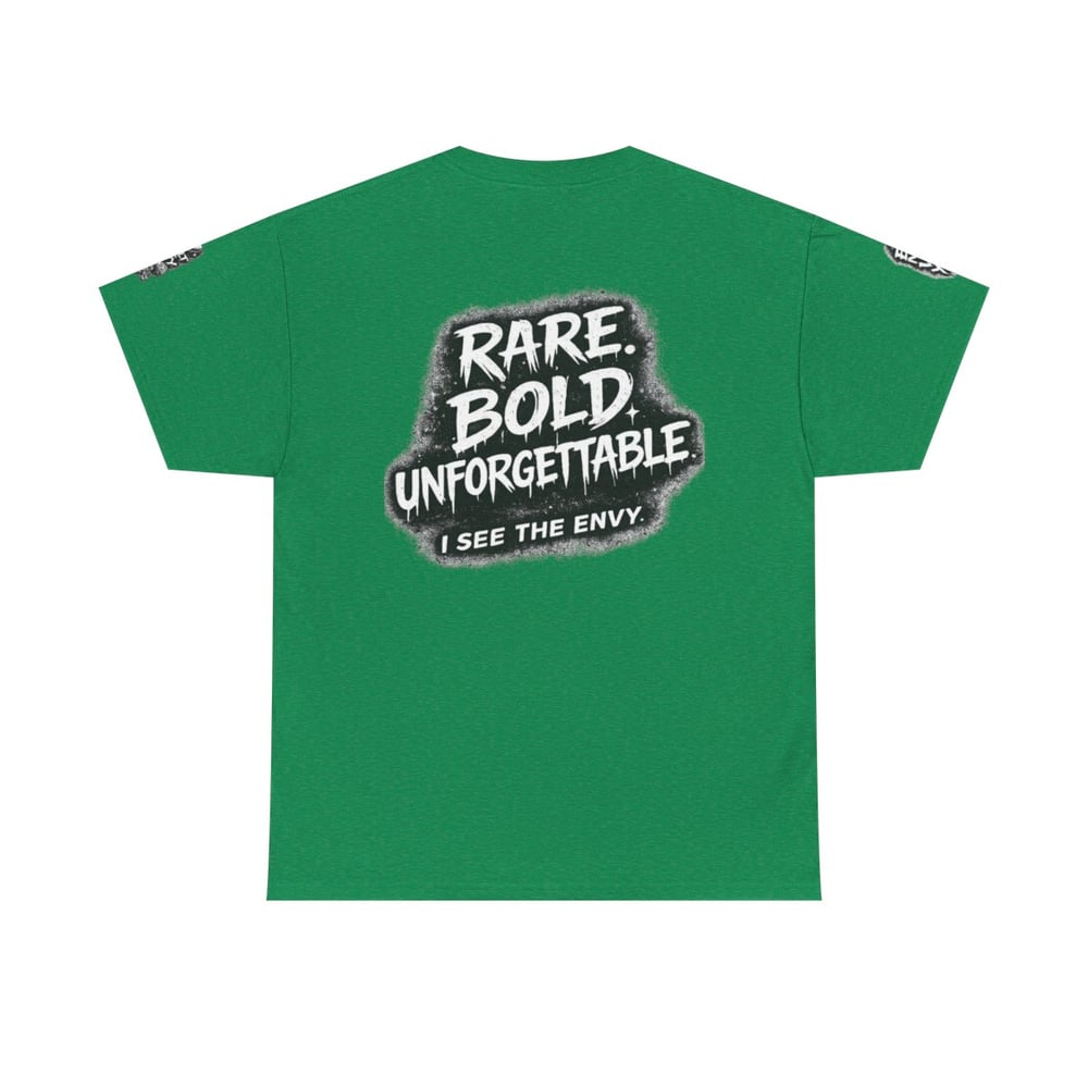 Image of Envious Stylez Boutique Tee — 'Rare. Bold. Unforgettable.' Graphic T-Shirt