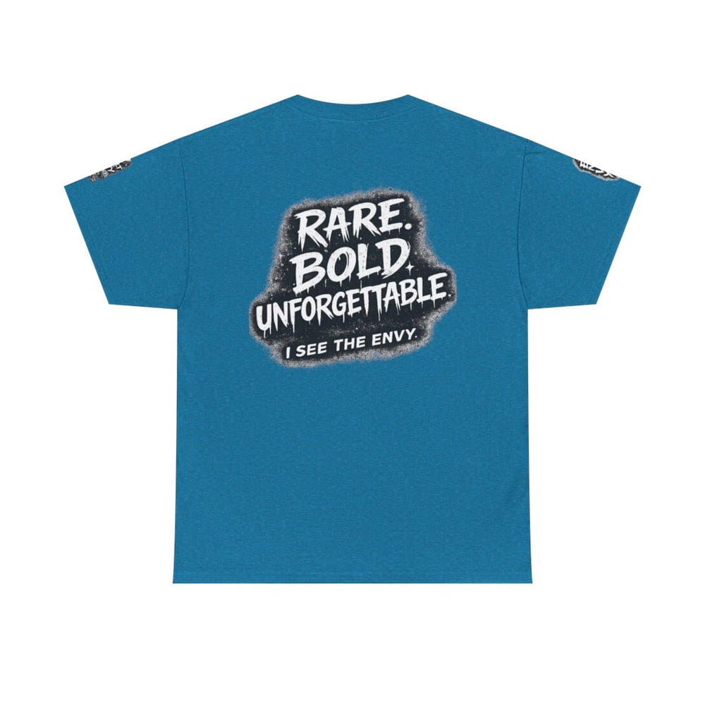 Image of Envious Stylez Boutique Tee — 'Rare. Bold. Unforgettable.' Graphic T-Shirt