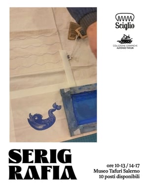 Workshop di stampa serigrafica 