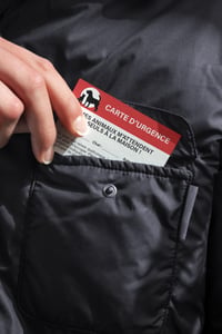 Image 2 of CARTE D’URGENCE – « Mon animal est seul à la maison »