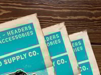 Image 3 of Joe's Auto Supply 1932 Ford Linocut Print FREE SHIPPING