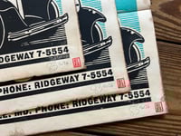 Image 5 of Joe's Auto Supply 1932 Ford Linocut Print FREE SHIPPING