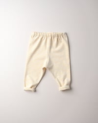 Image 1 of LEGGING ALMA rayé, citron | Certifié Oeko-Tex