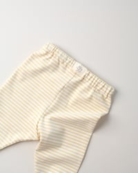 Image 2 of LEGGING ALMA rayé, citron | Certifié Oeko-Tex