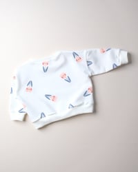 Image 3 of SWEAT CHARLIE - illustration fleurs | Certifié Oeko-Tex