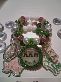 She pink and green