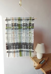 Image 1 of WOVEN WALL HANGING ‘SPRING MOUNTAINS’ NO.1