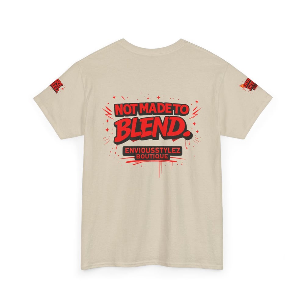 Image of Built Rare On Purpose T‑Shirt — "Not Made to Blend" Graphic Tee