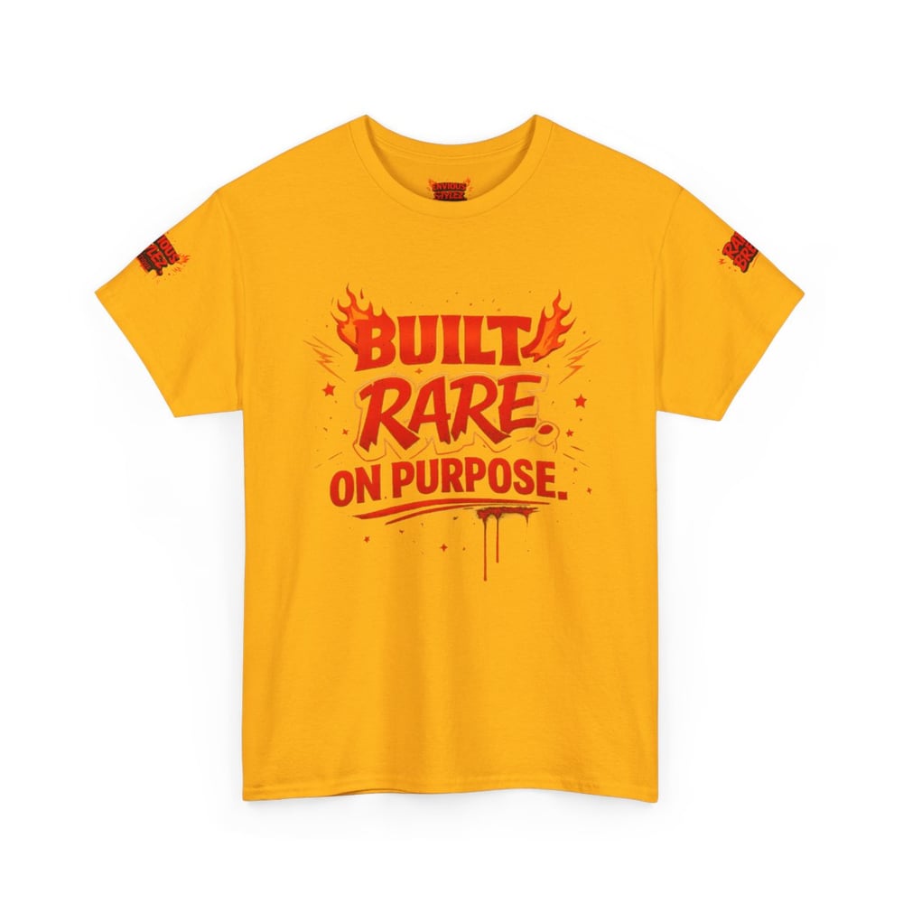 Image of Built Rare On Purpose T‑Shirt — "Not Made to Blend" Graphic Tee